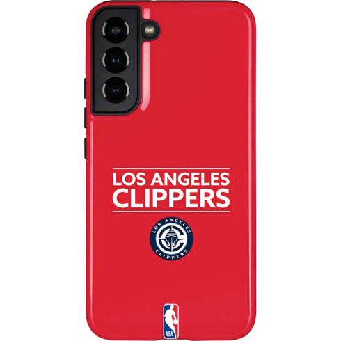 NBA Los Angeles Clippers Standard Red Galaxy S22 Plus Pro Case