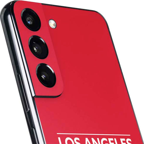 NBA Los Angeles Clippers Standard Red Galaxy S22 Plus Skin