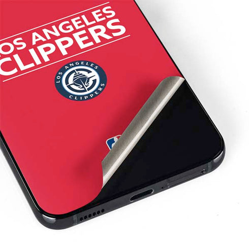 NBA Los Angeles Clippers Standard Red Galaxy S22 Plus Skin