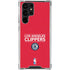 NBA Los Angeles Clippers Standard Red Galaxy S22 Ultra Clear Case