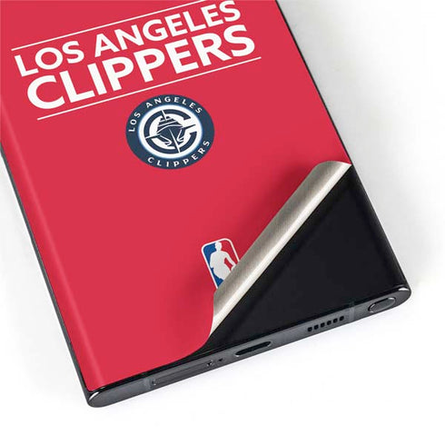 NBA Los Angeles Clippers Standard Red Galaxy S22 Ultra Skin