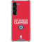 NBA Los Angeles Clippers Standard Red Galaxy S23 Clear Case