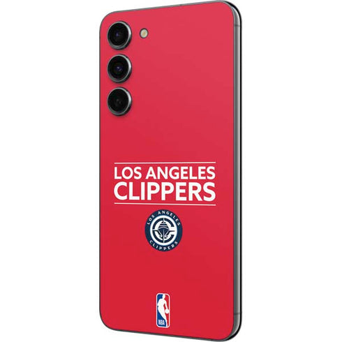 NBA Los Angeles Clippers Standard Red Galaxy S23 FE Skin