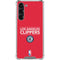 NBA Los Angeles Clippers Standard Red Galaxy S23 Plus Clear Case