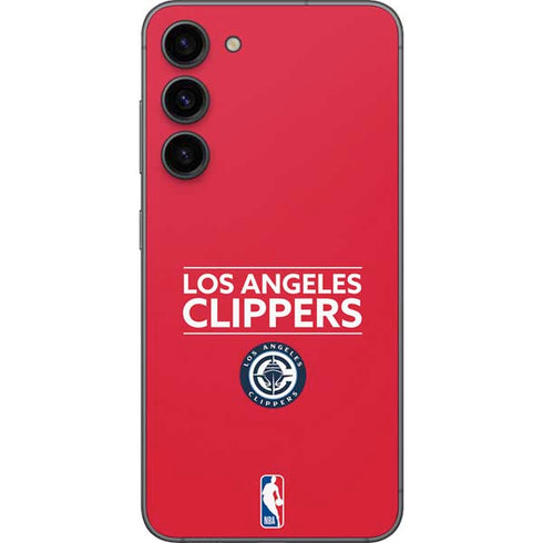 NBA Los Angeles Clippers Standard Red Galaxy S23 Plus Skin