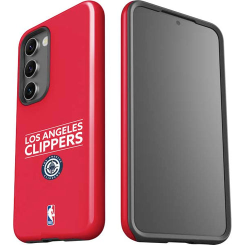 NBA Los Angeles Clippers Standard Red Galaxy S23 Pro Case