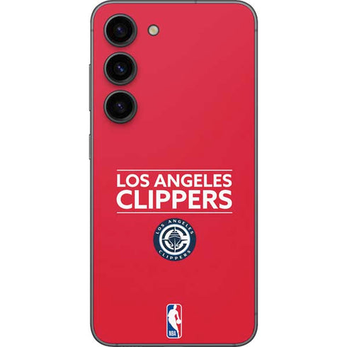NBA Los Angeles Clippers Standard Red Galaxy S23 Skin