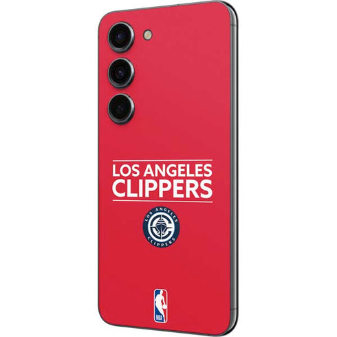 NBA Los Angeles Clippers Standard Red Galaxy S23 Skin