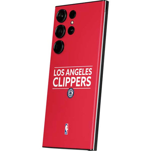 NBA Los Angeles Clippers Standard Red Galaxy S23 Ultra Skin