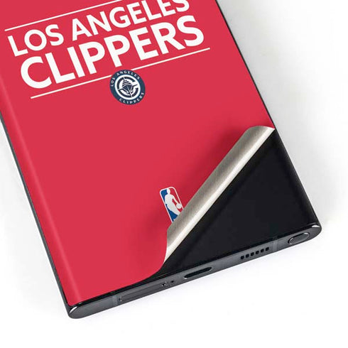 NBA Los Angeles Clippers Standard Red Galaxy Skins