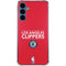 NBA Los Angeles Clippers Standard Red Galaxy S24 Clear Case