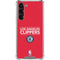 NBA Los Angeles Clippers Standard Red Galaxy S24 FE Clear Case