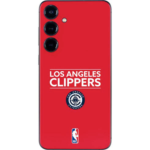 NBA Los Angeles Clippers Standard Red Galaxy S25 Plus Skin