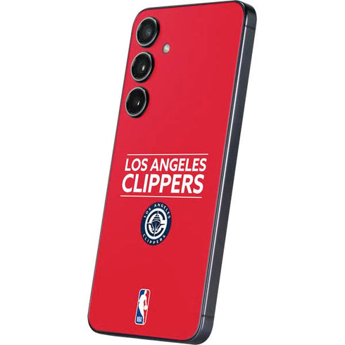 NBA Los Angeles Clippers Standard Red Galaxy S24 Plus Skin