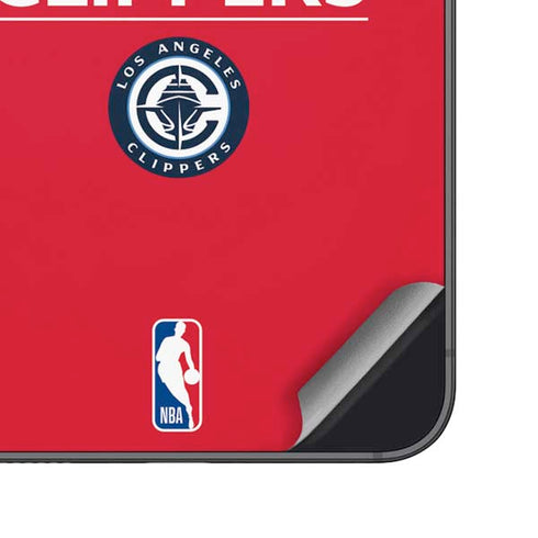 NBA Los Angeles Clippers Standard Red Galaxy S25 Plus Skin