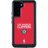 NBA Los Angeles Clippers Standard Red Galaxy S24 Plus Waterproof Case
