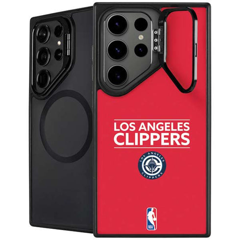 NBA Los Angeles Clippers Standard Red Galaxy S25 Ultra Kickstand Case