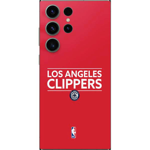 NBA Los Angeles Clippers Standard Red Galaxy S24 Ultra Skin