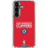 NBA Los Angeles Clippers Standard Red Galaxy S26 Clear Case