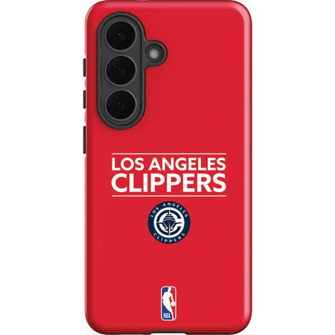 NBA Los Angeles Clippers Standard Red Galaxy S26 Plus Impact Case