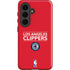 NBA Los Angeles Clippers Standard Red Galaxy S26 Plus Impact Case