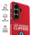 NBA Los Angeles Clippers Standard Red Galaxy S26 Plus Impact Case