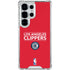NBA Los Angeles Clippers Standard Red Galaxy S26 Ultra Clear Case