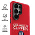 NBA Los Angeles Clippers Standard Red Galaxy S26 Ultra Impact Case