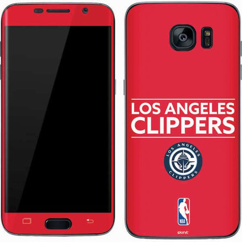 NBA Los Angeles Clippers Standard Red Galaxy S7 Skin