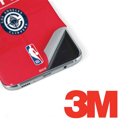 NBA Los Angeles Clippers Standard Red Galaxy S8 Plus Skin