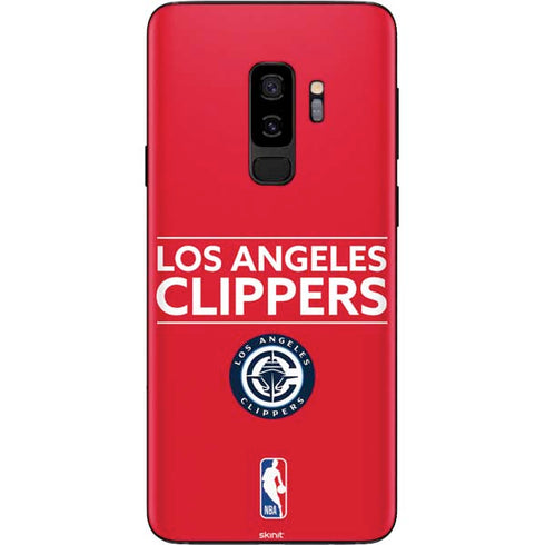 NBA Los Angeles Clippers Standard Red Galaxy S9 Plus Skin