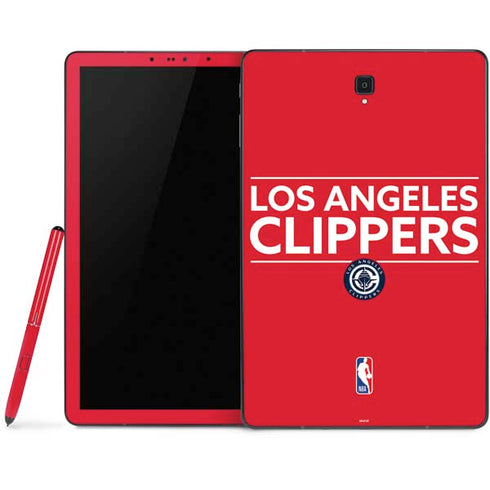 NBA Los Angeles Clippers Standard Red Samsung Galaxy Tab Skin