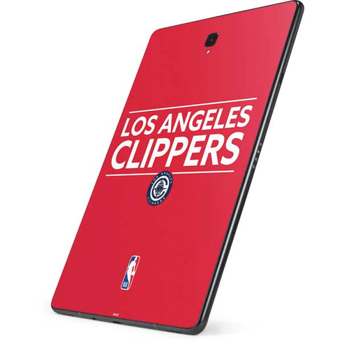 NBA Los Angeles Clippers Standard Red Samsung Galaxy Tab Skin