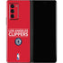 NBA Los Angeles Clippers Standard Red Galaxy Z Fold2 5G Skin