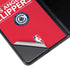 NBA Los Angeles Clippers Standard Red Galaxy Z Fold3 5G Skin