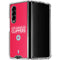 NBA Los Angeles Clippers Standard Red Galaxy Z Fold4 5G Clear Case