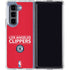 NBA Los Angeles Clippers Standard Red Galaxy Z Fold5 5G Clear Case
