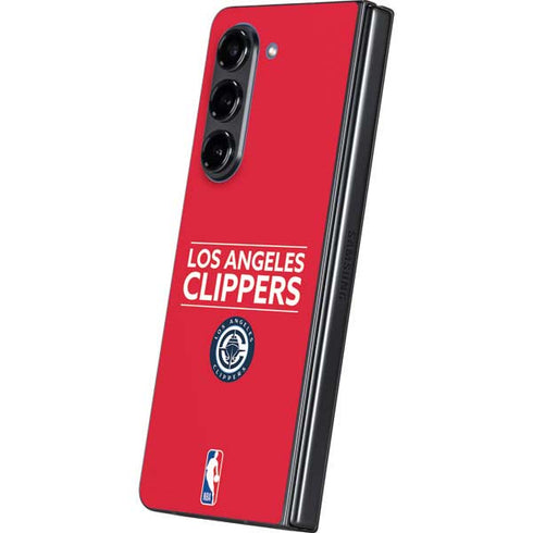 NBA Los Angeles Clippers Standard Red Galaxy Z Fold5 5G Skin