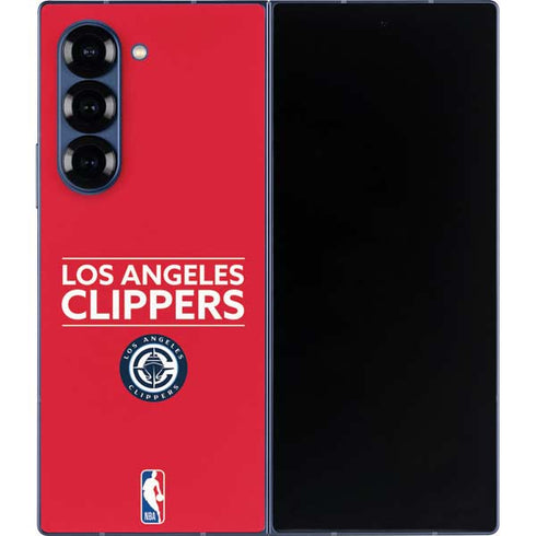 NBA Los Angeles Clippers Standard Red Galaxy Z Fold6 Skin