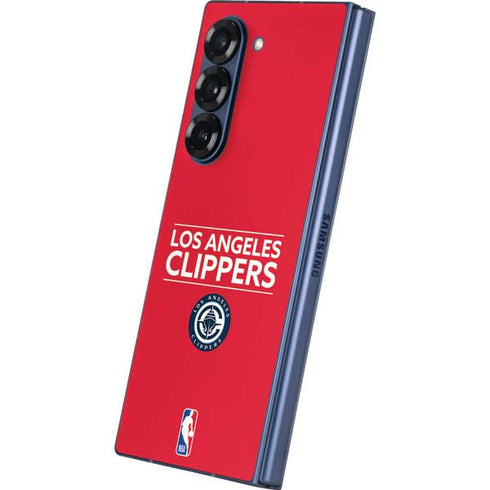 NBA Los Angeles Clippers Standard Red Galaxy Z Fold6 Skin