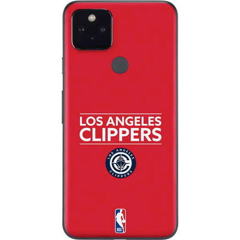 NBA Los Angeles Clippers Standard Red Google Pixel 4a 5G Skin