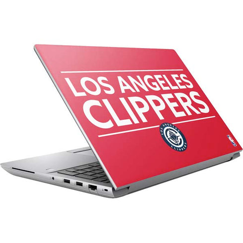 NBA Los Angeles Clippers Standard Red HP ZBook Fury 16 G10 Skin