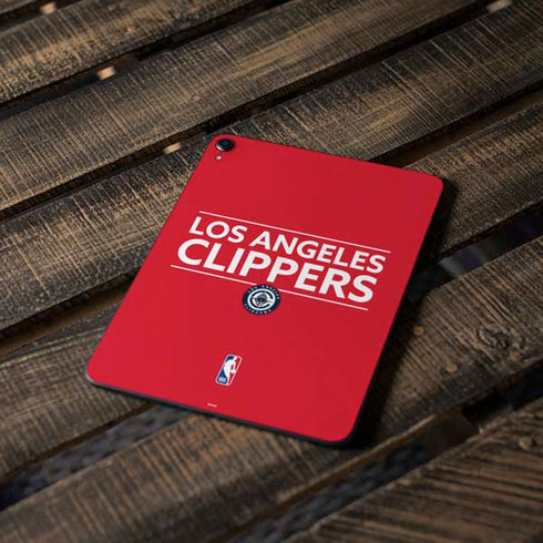 NBA Los Angeles Clippers Standard Red Apple iPad Pro Skin