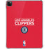 NBA Los Angeles Clippers Standard Red iPad Pro 11in (2024) Clear Case