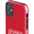 NBA Los Angeles Clippers Standard Red iPhone 11 Impact Case