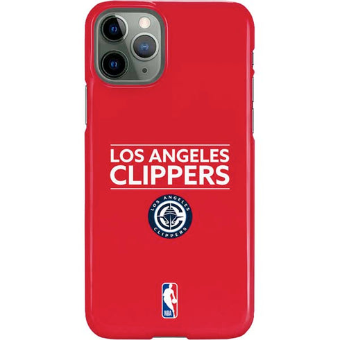 NBA Los Angeles Clippers Standard Red iPhone 11 Pro Lite Case