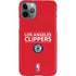 NBA Los Angeles Clippers Standard Red iPhone 11 Pro Lite Case