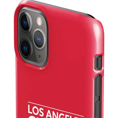NBA Los Angeles Clippers Standard Red iPhone 11 Pro Lite Case