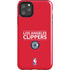 NBA Los Angeles Clippers Standard Red iPhone 11 Pro Max Impact Case