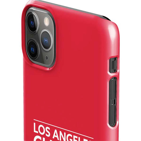 NBA Los Angeles Clippers Standard Red iPhone 11 Pro Max Lite Case